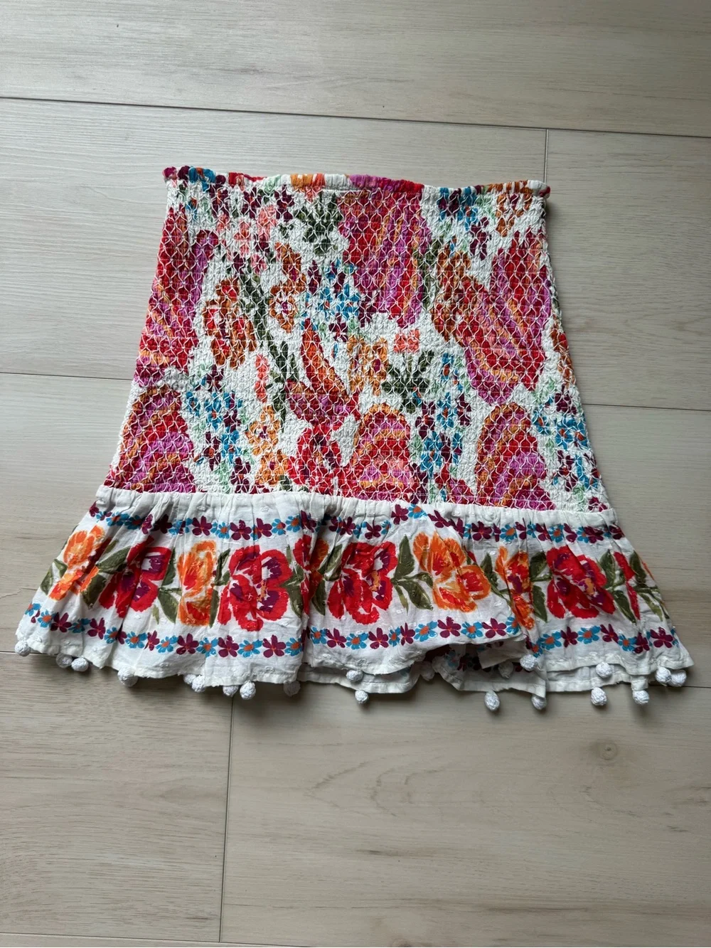 Farm Rio Floral Matching Set - Top & Mini Skirt - Size Small